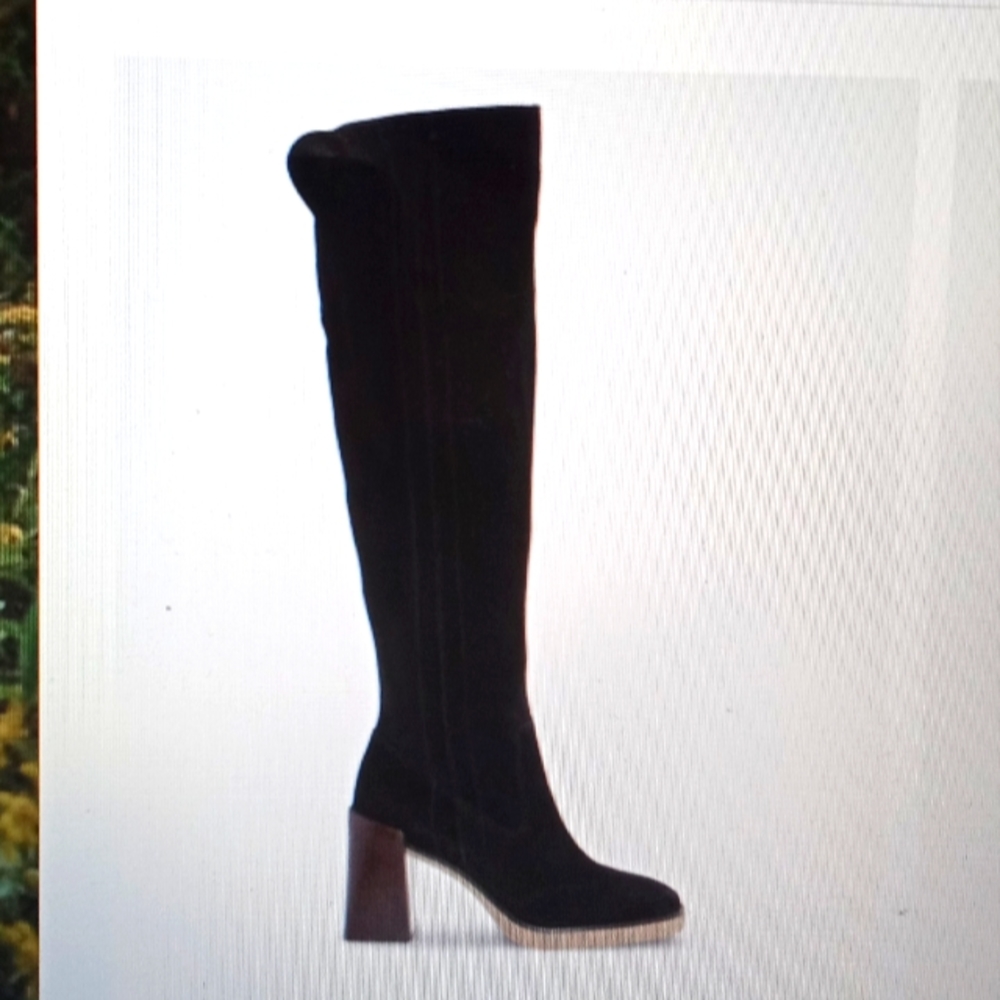 NIB Vince Camuto Eyana Wide Calf Over The Knee Boot